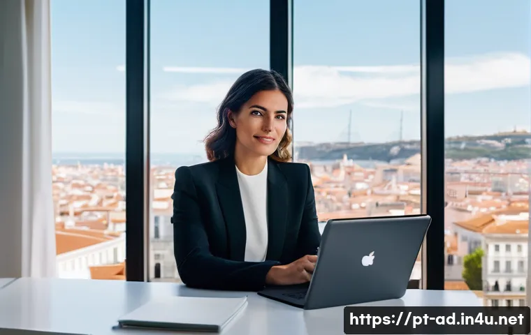 광고홍보사와 제품 광고 성공 전략 - **A Stylish Portuguese Digital Strategist:**
    A sophisticated Portuguese female entrepreneur, in ...